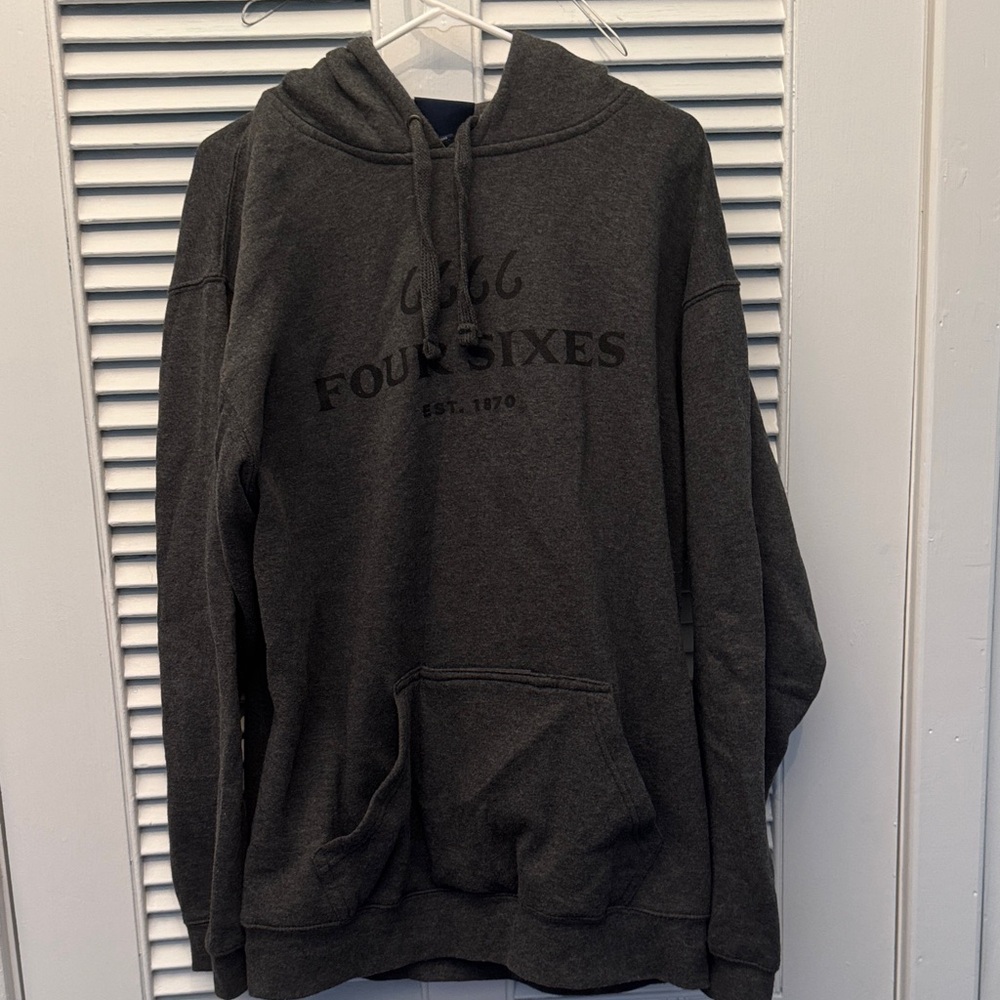 6666 Ranch Men's Dark GreyHoodie